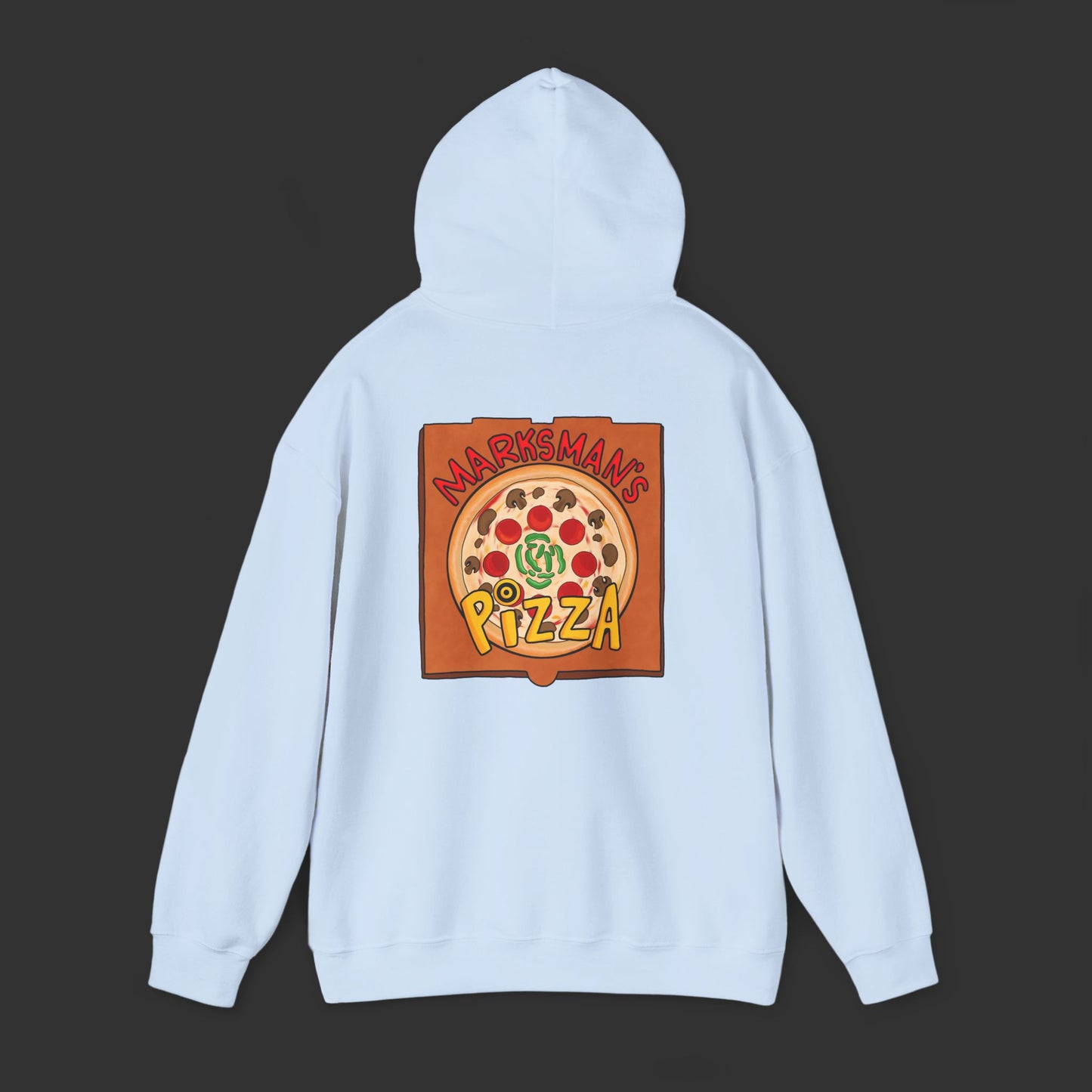 Pizza Series - Pizza Box Pistol Marksman Hoodie