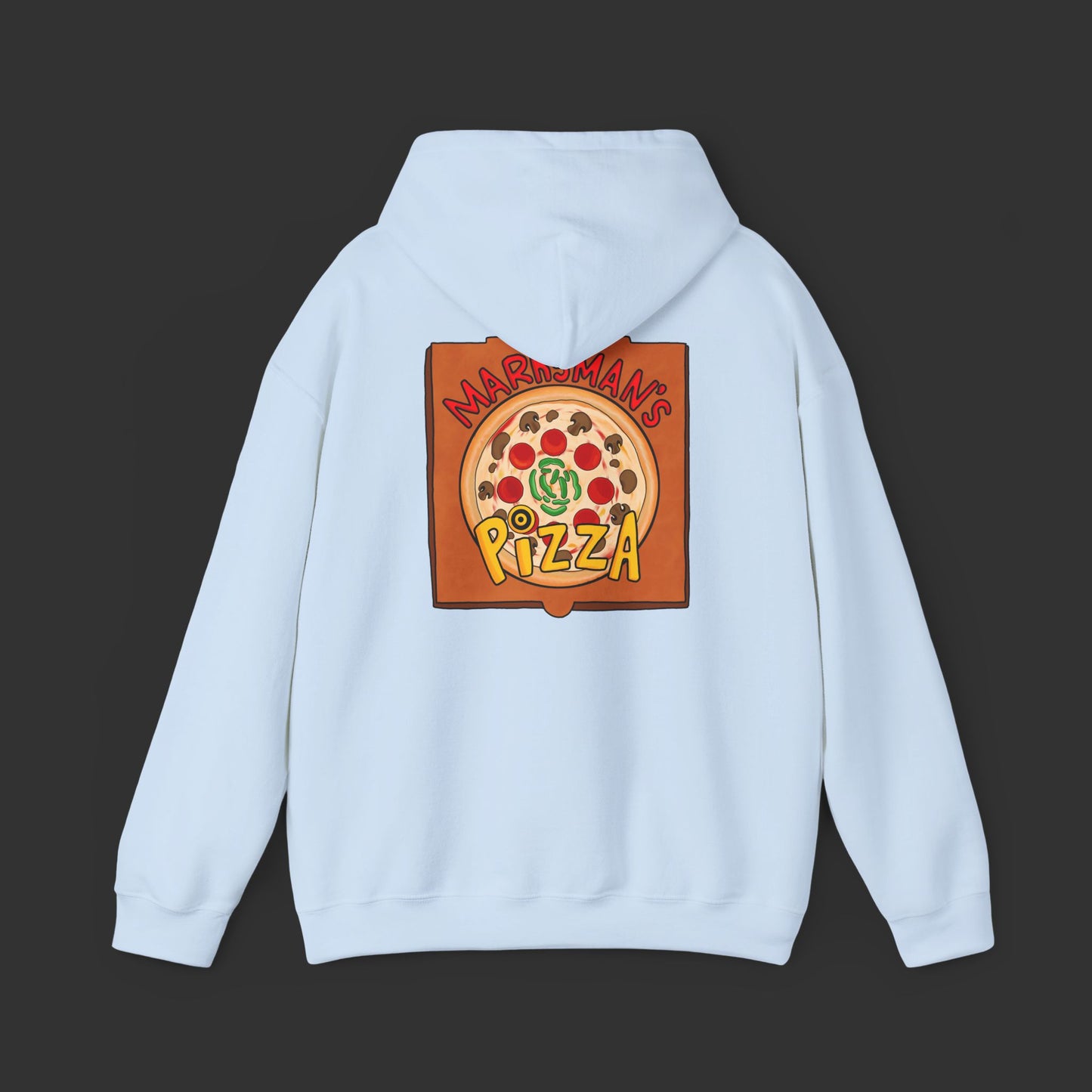 Pizza Series - Pizza Box Pistol Marksman Hoodie