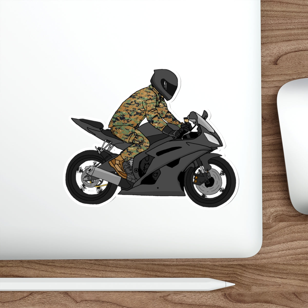 Sticker Series - Rider Cruising WD