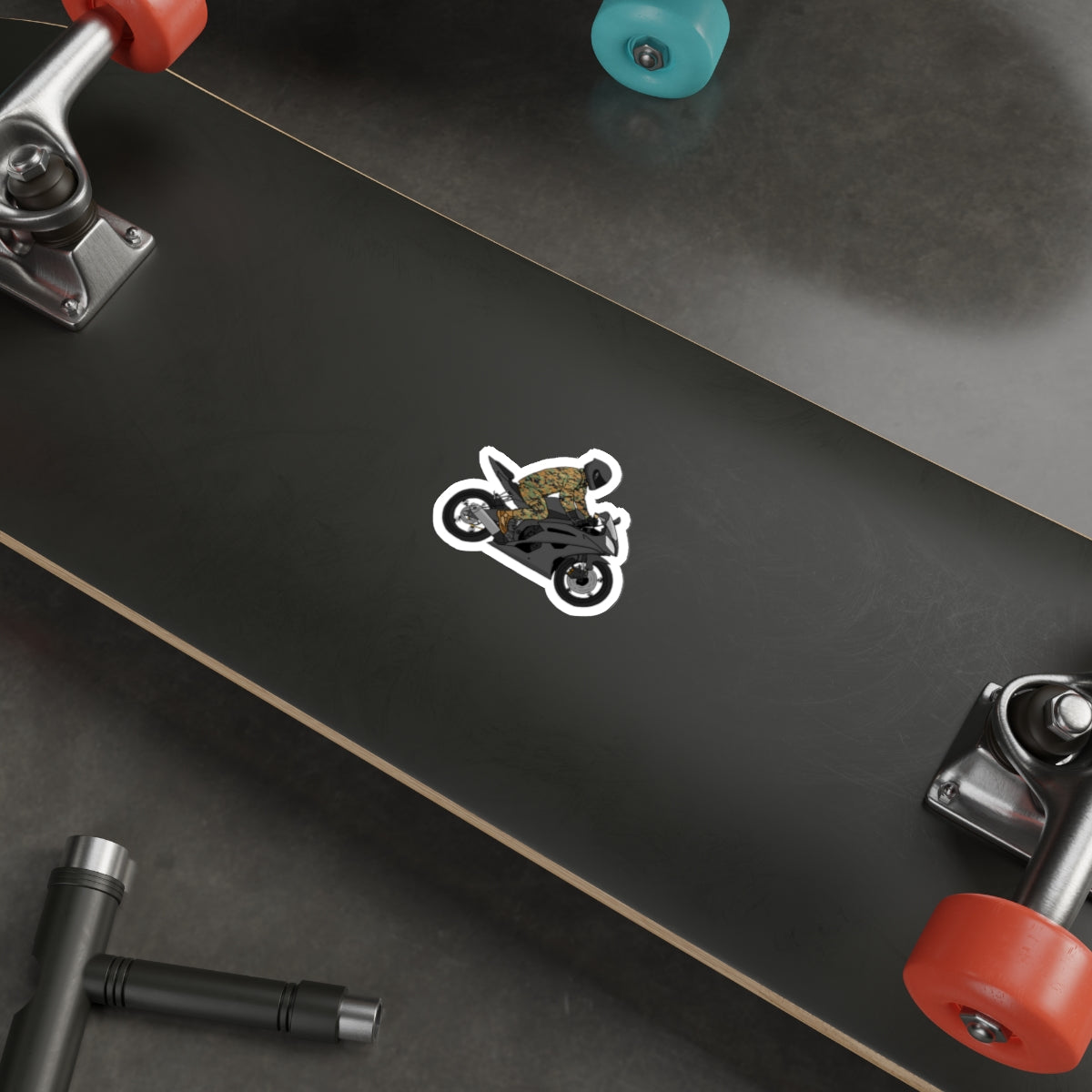 Sticker Series - Rider Cruising WD