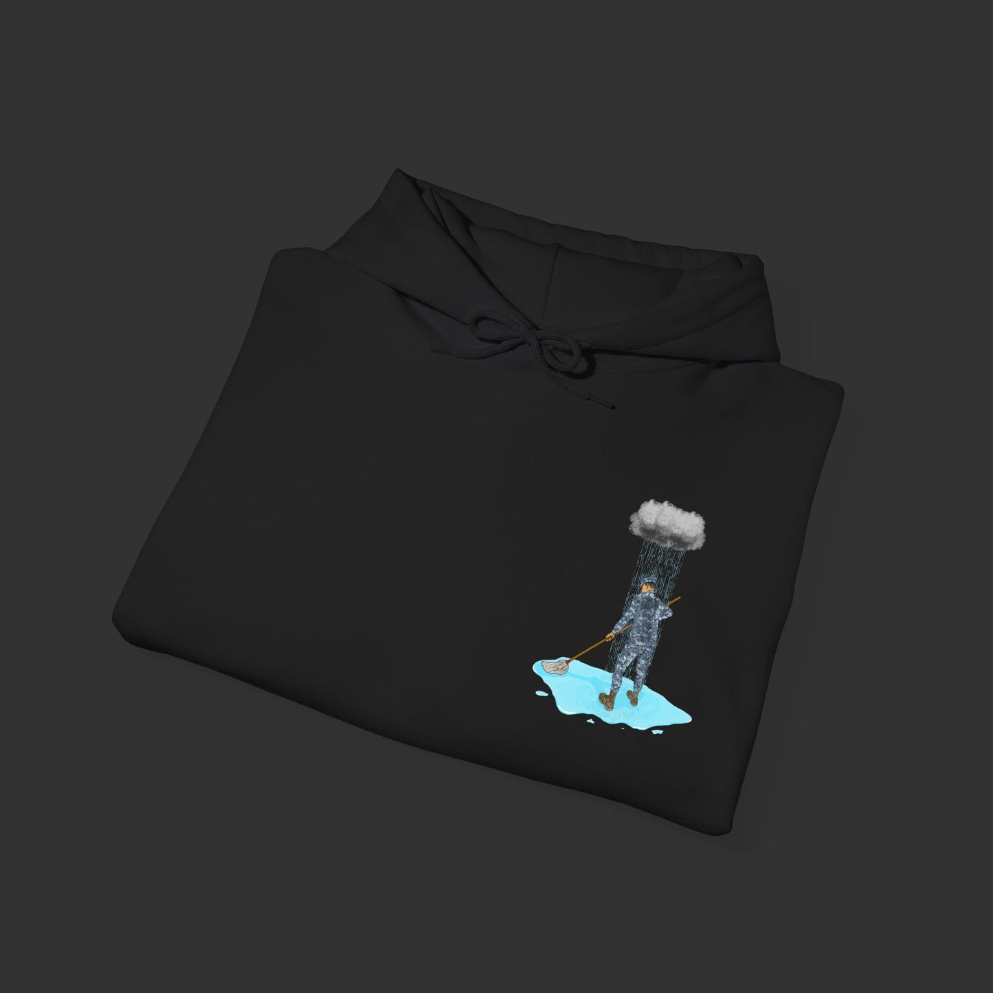 Moppin' In The Rain BB Hoodie