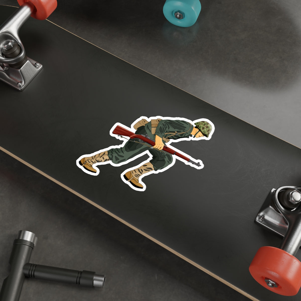 Sticker Series - WW2 Rifleman