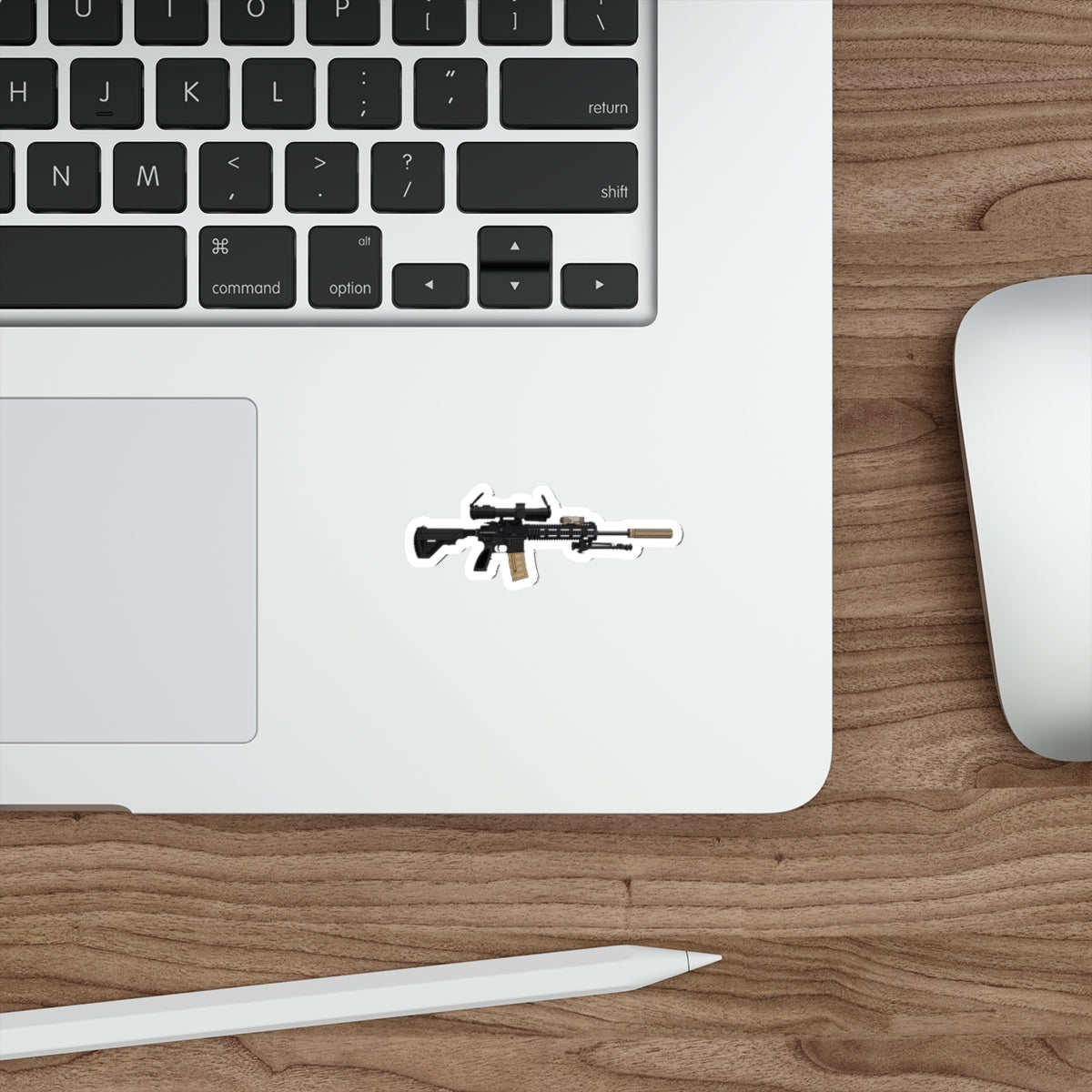 Sticker Series - Pew -  M27 IAR Suppressed