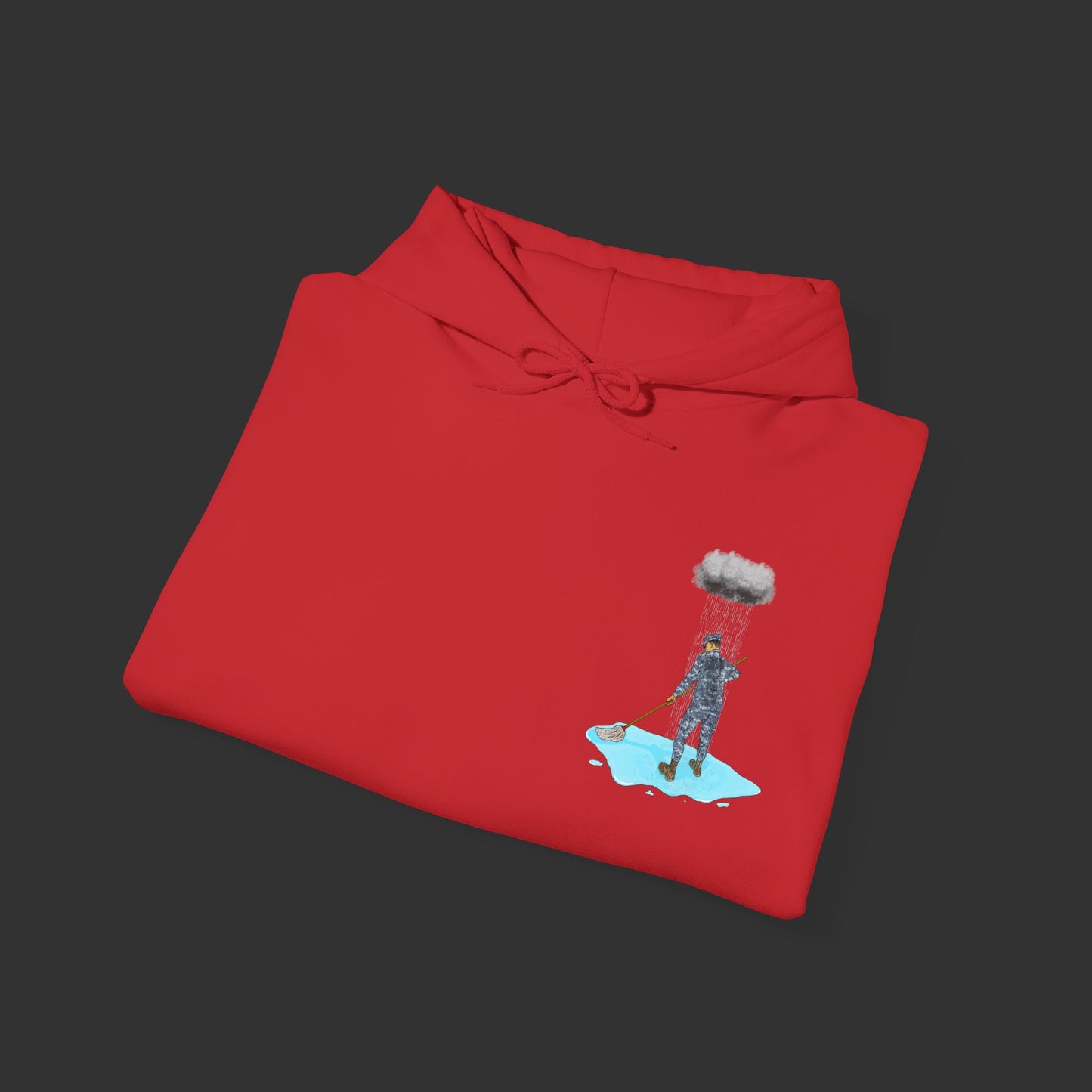 Moppin' In The Rain BB Hoodie