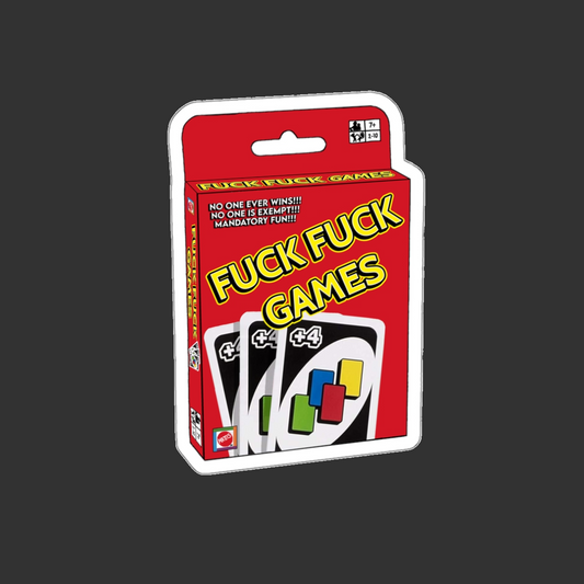 Sticker Series - F*** F*** Games