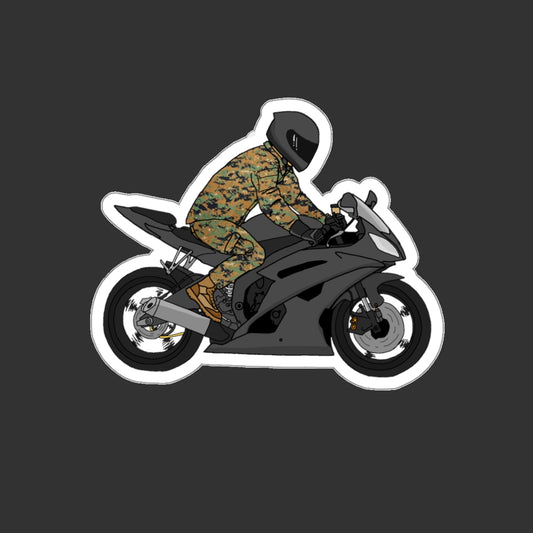 Sticker Series - Rider Cruising WD
