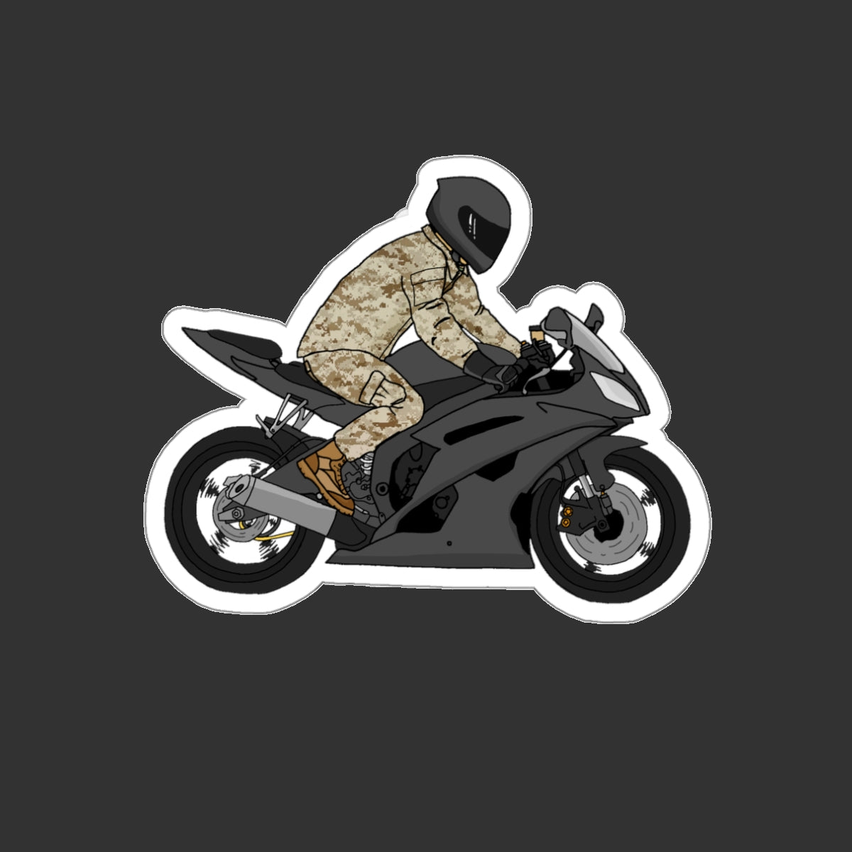 Sticker Series - Rider Cruising DS