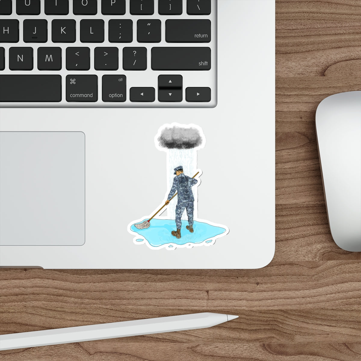Sticker Series - Moppin' In The Rain BB