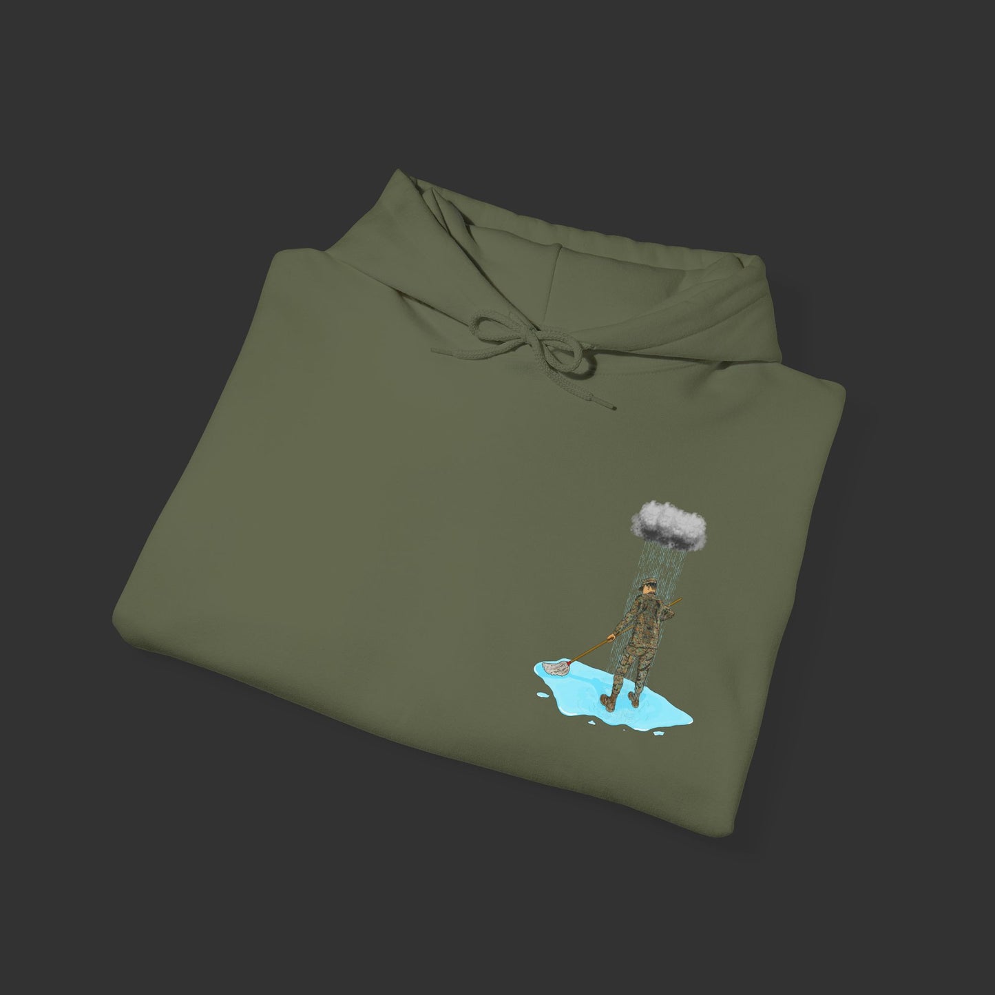 Moppin' In The Rain WD Hoodie