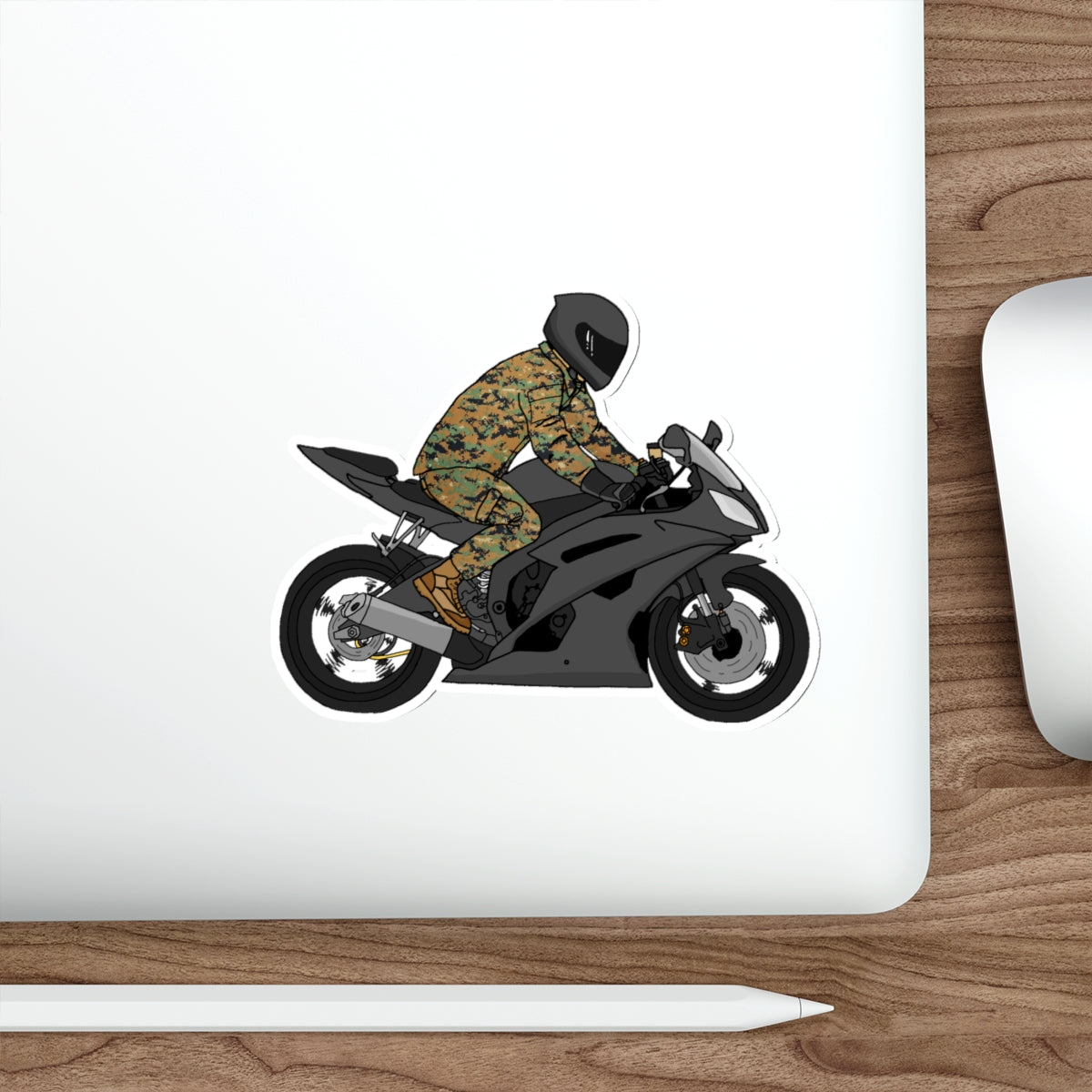 Sticker Series - Rider Cruising WD