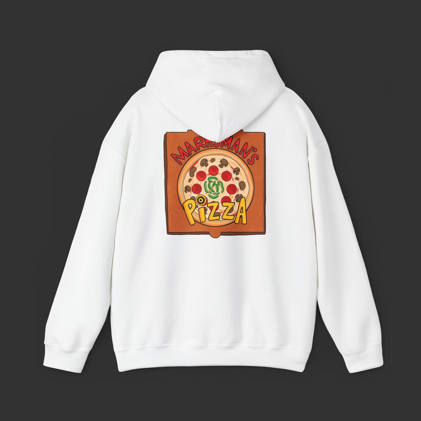 Pizza Series - Pizza Box Pistol Marksman Hoodie