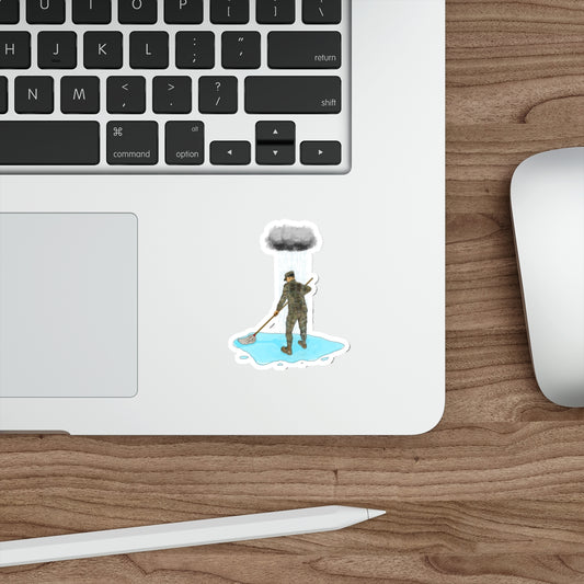 Sticker Series - Moppin' In The Rain MC