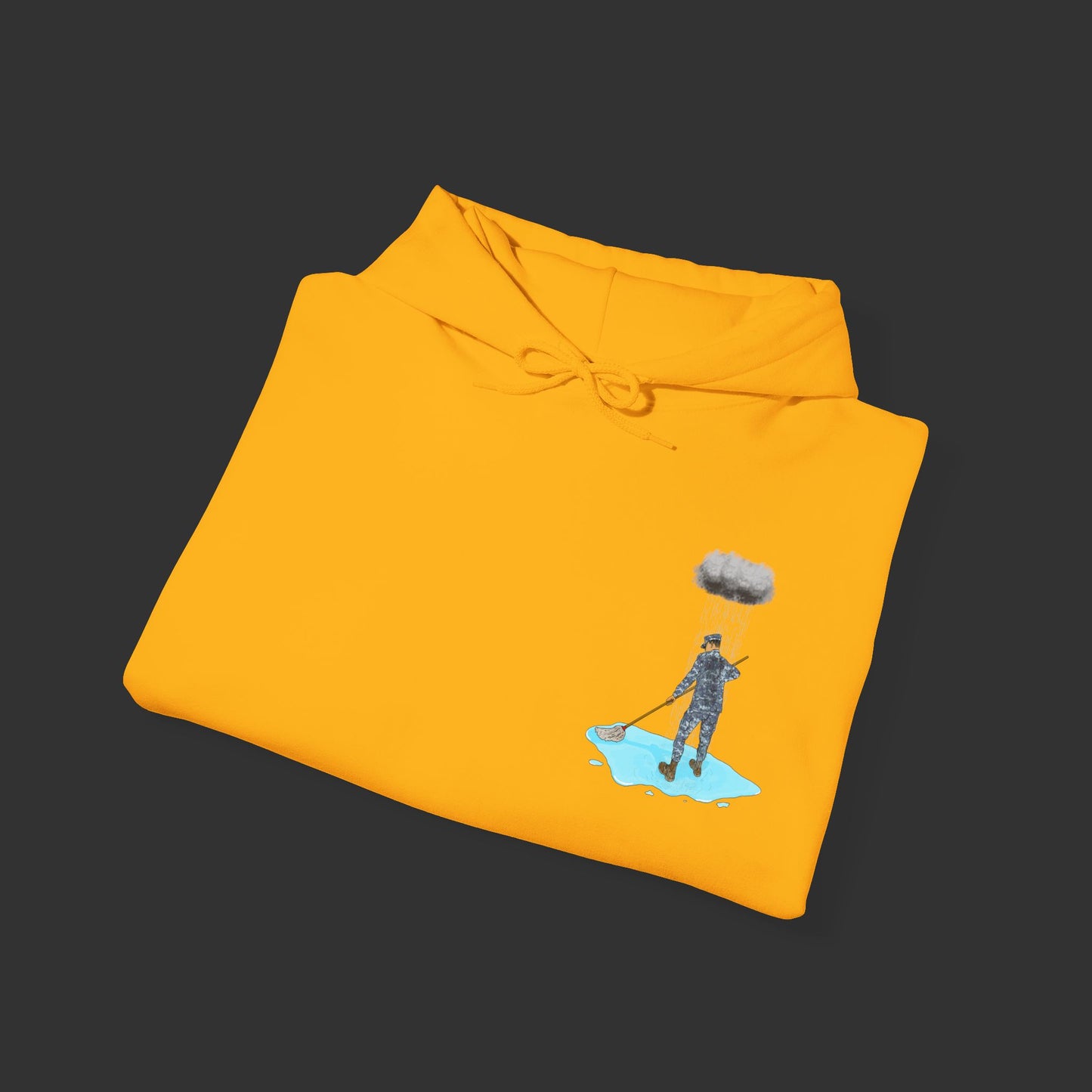 Moppin' In The Rain BB Hoodie