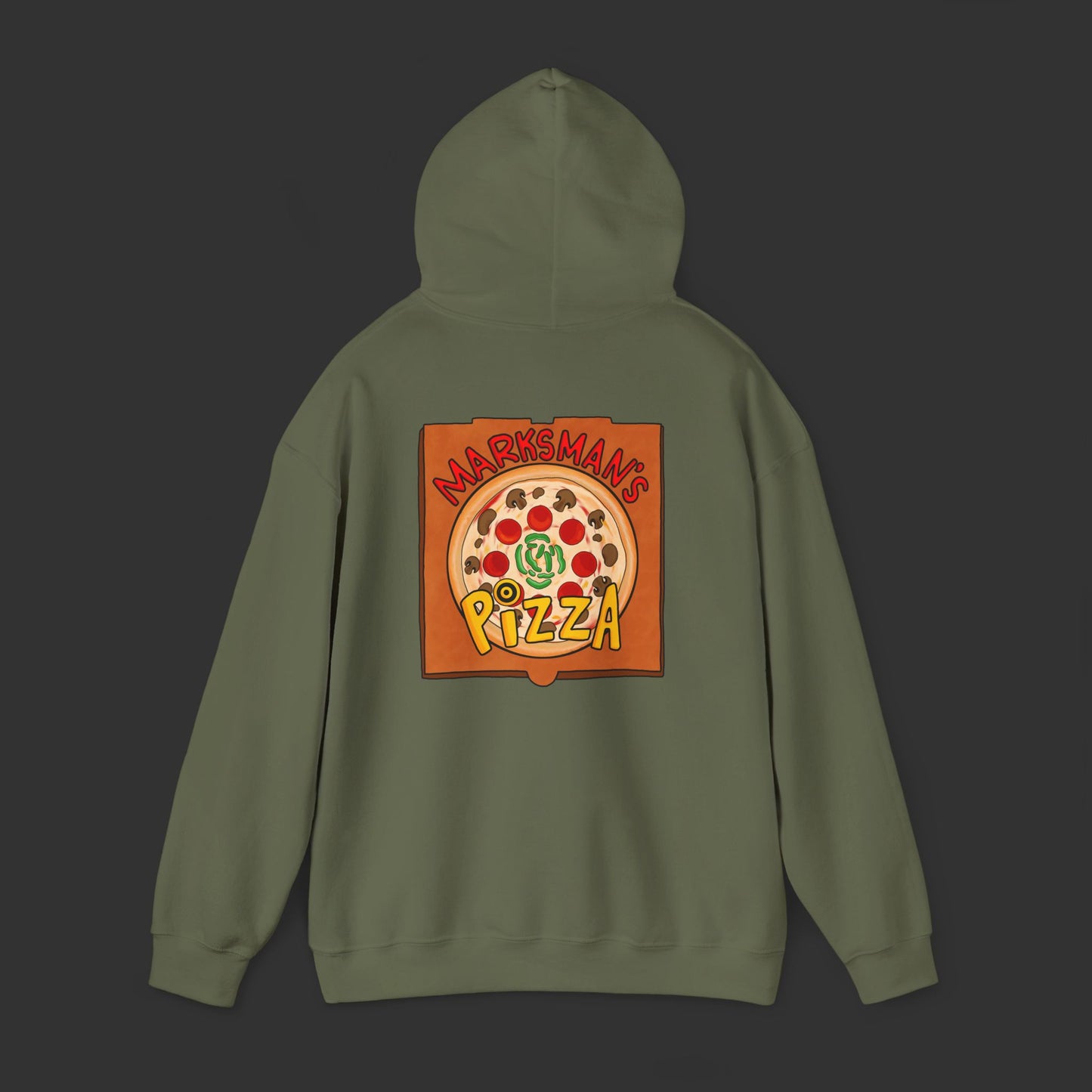 Pizza Series - Pizza Box Pistol Marksman Hoodie