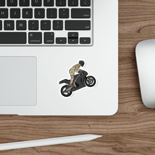 Sticker Series - Rider Wheelie DS