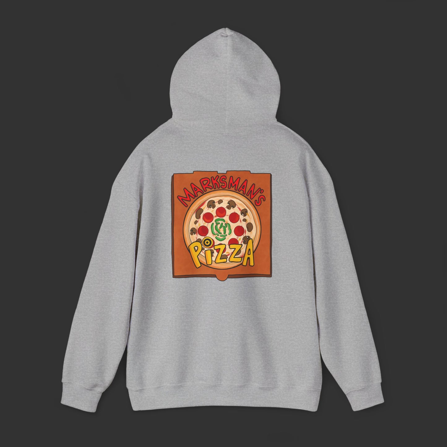 Pizza Series - Pizza Box Pistol Marksman Hoodie