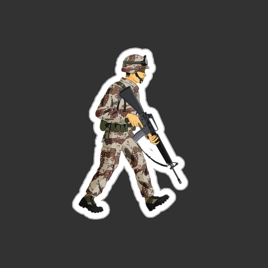 Sticker Series - Desert Storm Rifleman