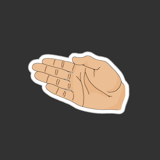 Sticker Series - Knife Hand