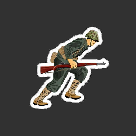Sticker Series - WW2 Rifleman